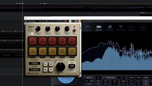 Isol8 - частотный мониторинг микса смотреть онлайн