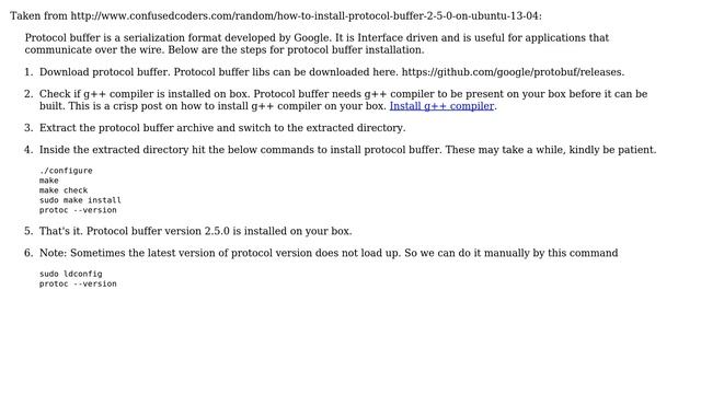 Ubuntu: How can I install protobuf in ubuntu 12.04? (3 Solutions!!) смотреть онлайн