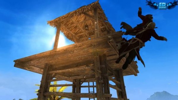 Assassin's Creed Black Flag Extreme Parkour & BIG Explosions