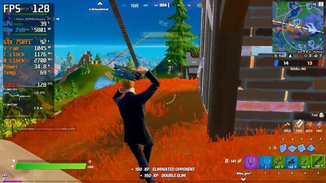 GTX 750 ti / Fortnite - Season 6 / 1080p / Performance Mode (FPS BOOST) смотреть онлайн