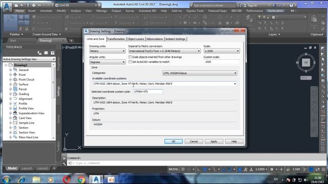 qhia ພື້ນຖານ lub program Autodesk Civil 3D Metric (ສອນພື້ນຖານprogram Autodesk Civil 3D)_ST_02 смотреть онлайн