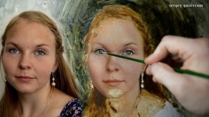 Секреты живописи портрета. 6 часовой видео урок с Сергеем Гусевым |Скачать|