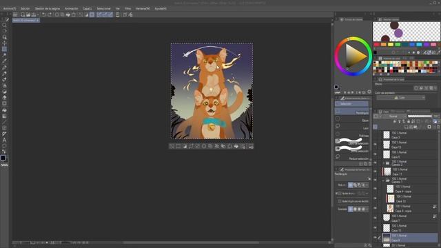 20th anniversary Warrior Cats - Sketch Illustration / fan-art | Speedpaint смотреть онлайн