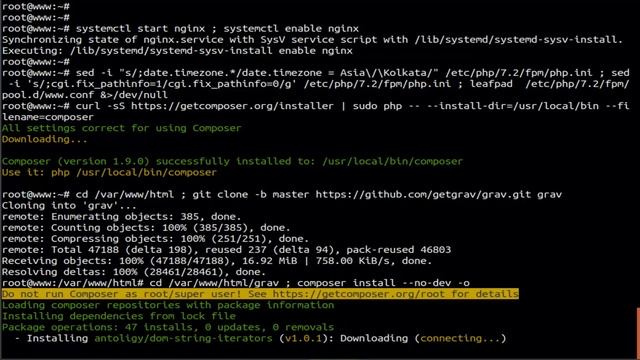 How To Install Grav CMS WITH Nginx On Ubuntu 18.04 LTS смотреть онлайн