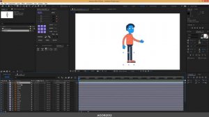 Импорт из illustrator в After effects для анимации