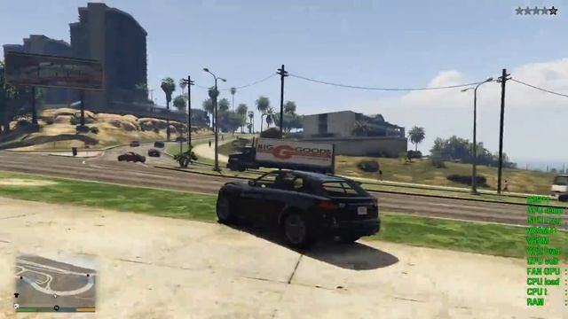 Grand Theft Auto V (покатушки №4) тест GTX 1070 SLI (4790К @ 4.7GHz HT OFF) смотреть онлайн