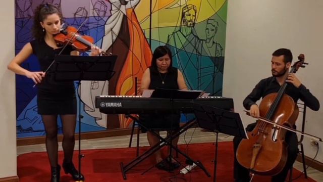Marcha Nupcial (Mendelssohn) - Trío Instrumental (Violín + Piano + Cello) - Coro SMT смотреть онлайн