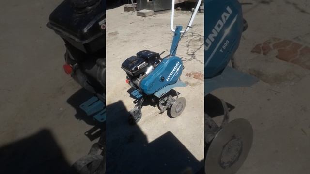 мотокультиватор хендай т500 запуск