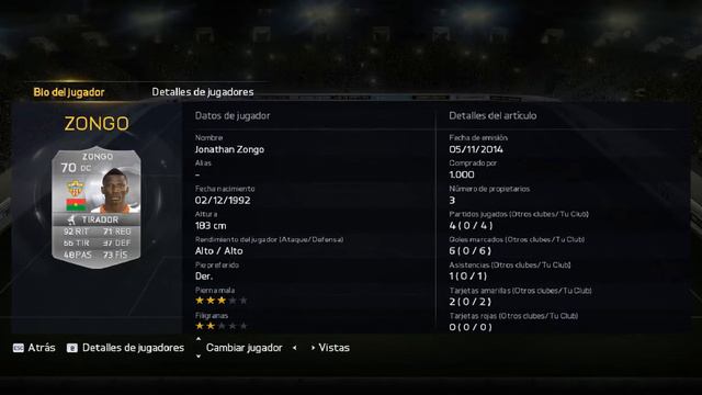 Fifa 15. Review Jonathan Zongo смотреть онлайн