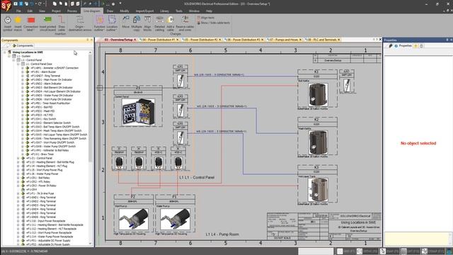 SOLIDWORKS Electrical Tutorial – Using Locations to Organize your Projects смотреть онлайн