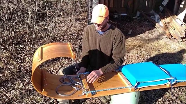 Downhill Toboggan Snow Sled Features смотреть онлайн