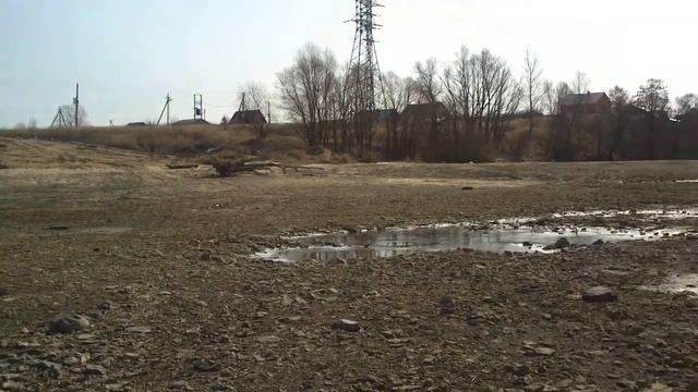 река Москва март 2015. Бронницы.river Moscow March 2015. Bronnitsy. смотреть онлайн