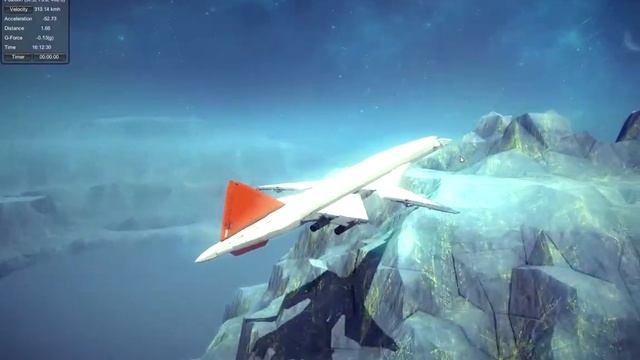 B747 And Tupolev Tu 144 (russian Concord) Crashes!