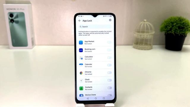 How to set App privacy password for app lock in HONOR X5 Plus смотреть онлайн