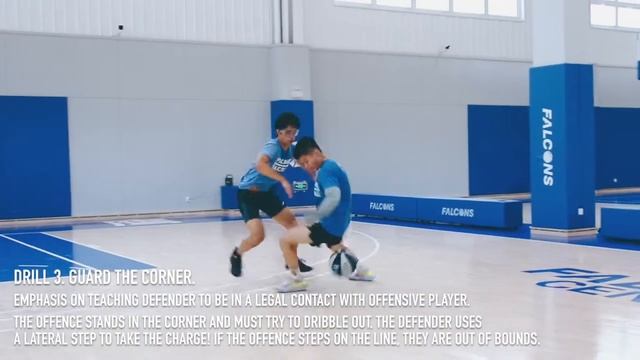 On-ball defense in basketball (episode 13 training drills) смотреть онлайн