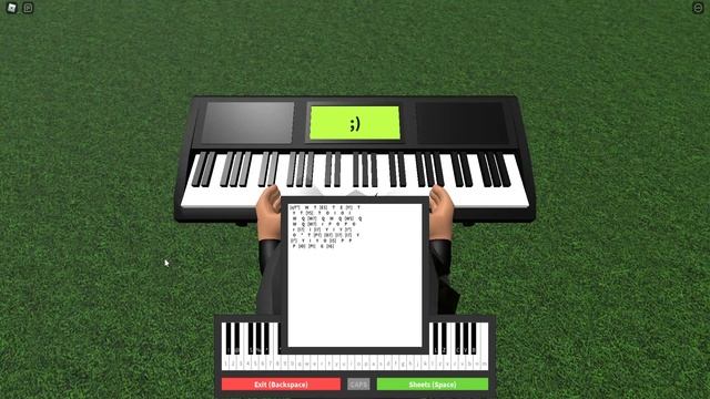 Lamby Lamby Dance (Gravity Falls) | Roblox Piano Sheets смотреть онлайн