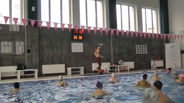 Аквааэробика урок 2021. Aquafitness class смотреть онлайн