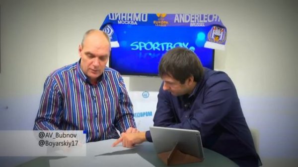 Sportbox ru Бубнов ТТД  Суперпоказатели Денисова в матче с Андерлехтом Профи