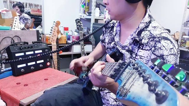 HX EFFECTS & Schecter Sun Valley Super Shredder III บรรเลง BY JUMBOH GUITAR FIRE смотреть онлайн