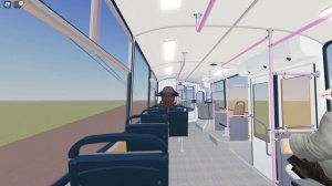 Roblox! Поездка на троллейбусе ЗИУ 682Г-016.02