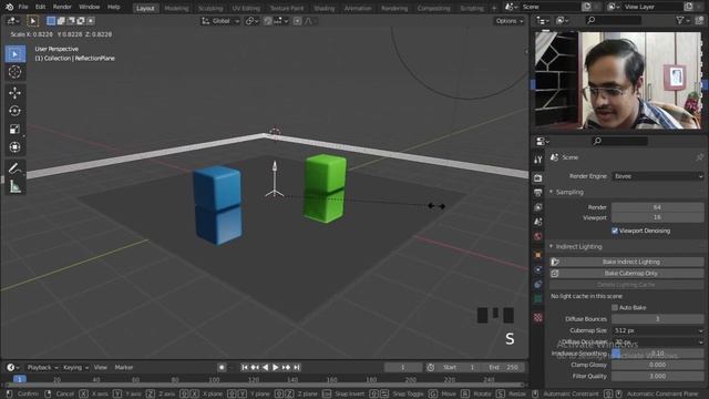 Blender Absolute Beginner Tutorial Reflection Plane Hindi смотреть онлайн
