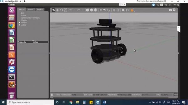 #5 ROS for Beginners: Introduction of Gazebo Simulator | Python | ROS | Gazebo
