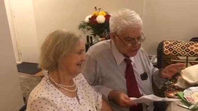 Мария Александровна - 85 лет , ноябрь 2022, поздравление Леонида Александровича смотреть онлайн