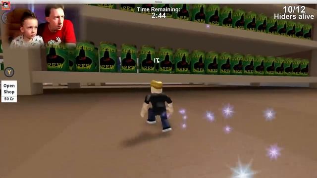 ? НАЙДИ нас в ROBLOX Hide and Seek Прятки с подписчиками в прямом эфире Игра для детей Жестянка топ смотреть онлайн