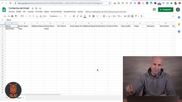 Cómo EXPORTAR CONTACTOS de GMAIL a EXCEL | IMPORTAR a EXCEL los CONTACTOS de GOOGLE смотреть онлайн