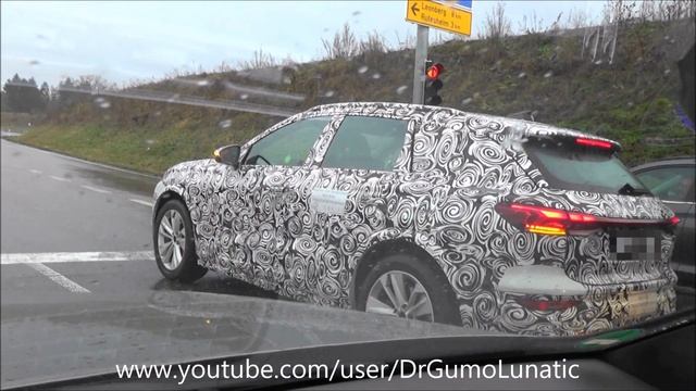Audi Q6 e-tron - 2023 / 2024 - Barely Disguised Prototype - Part 2 смотреть онлайн