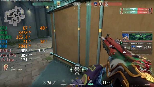 VALORANT - i5 13400F + RTX 4070 - 1440p Max & Lowest Settings - FPS Benchmark Test смотреть онлайн