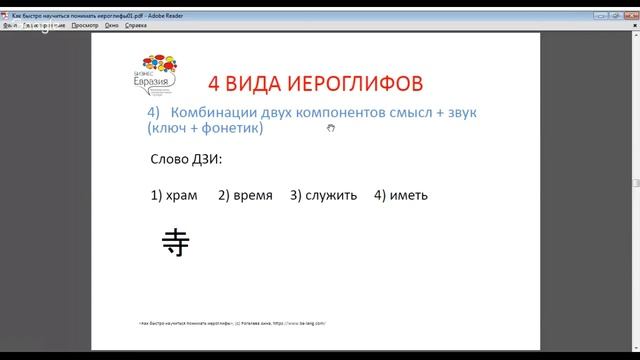 Как быстро научиться понимать иероглифы (японский язык) смотреть онлайн