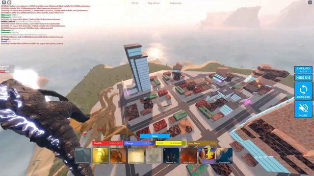 Maxing MONSTER ZERO │Kaiju Universe │ Roblox смотреть онлайн