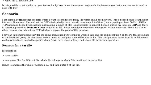 Raspberry Pi: Is it Possible to manipulate GPIO pins via a Configuration File (.json, .ini et.al) смотреть онлайн