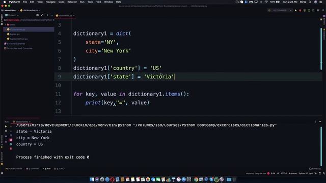 44 introduction to dictionaries | Python For Absolute Beginners смотреть онлайн