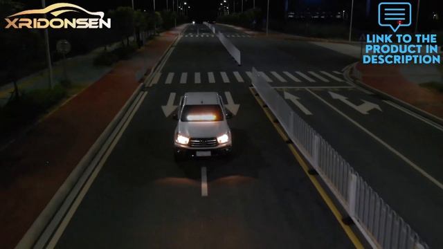 XRIDONSEN 35 inch Traffic Advisor Light Bar 144 LED Amber White смотреть онлайн