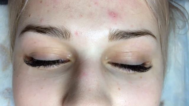 Наращивание ресниц Эффект 2Д смотреть онлайн