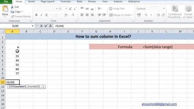 How to sum entire column in excel, sum the whole column, sum formula, sum in excel , add in excel смотреть онлайн