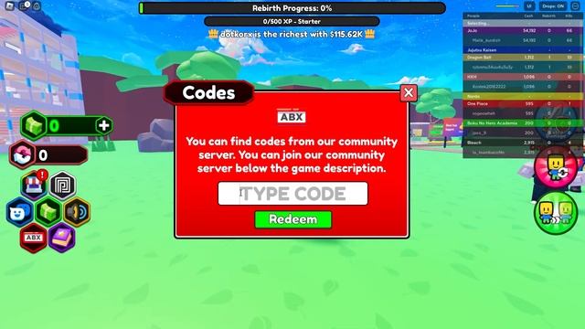 ALL NEW *WORKING* CODES FOR ANIME POWER TYCOON 2022! ROBLOX ANIME POWER TYCOON CODES смотреть онлайн