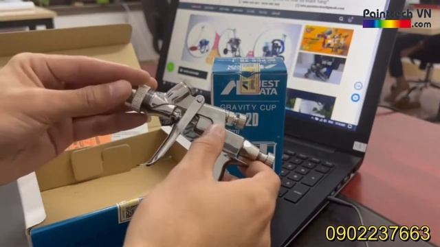 Súng Phun Sơn LPH-80 Anest Iwata Nhật Bản смотреть онлайн