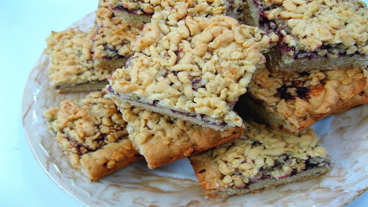 Тот самый советский тёртый пирог с вареньем из 70-х. Пирог натёртыш. смотреть онлайн