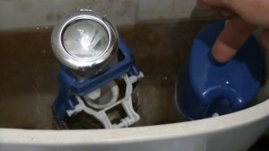 Замена впускного клапана на унитазе