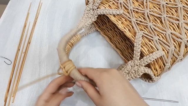 Сумка Авоська. Ч.2 РУЧКИ смотреть онлайн