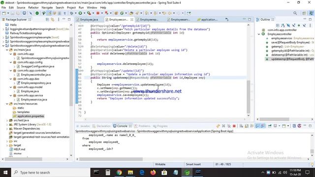 Springboot crud application with mysql database using swagger api смотреть онлайн