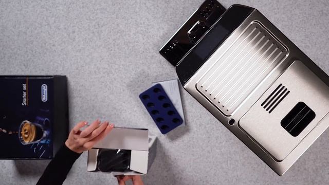 Распаковка Кофемашины De'Longhi ECAM 650.85 MS смотреть онлайн