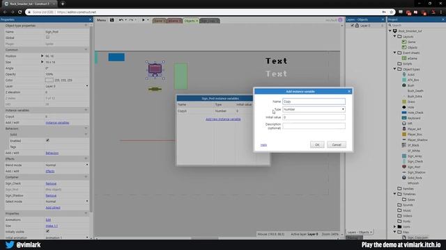 Construct 3 Tutorial - Rock Smacker #9 -Sign Text with Arrays смотреть онлайн