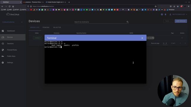SHELLHUB: Acessando máquinas via SSH de QUALQUER LUGAR DO MUNDO! смотреть онлайн