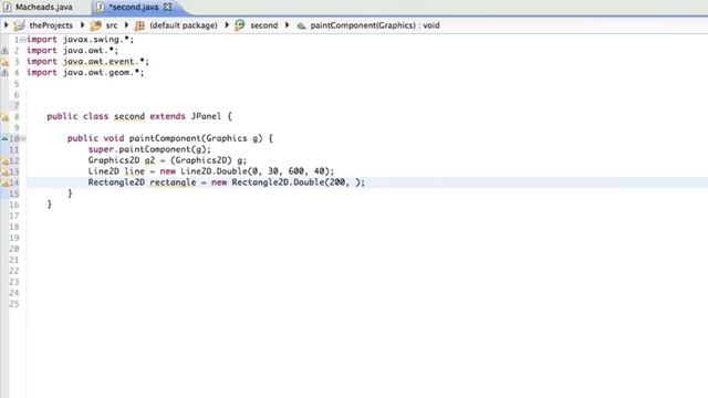 Java GUI Lesson 10 | Drawing Graphics смотреть онлайн