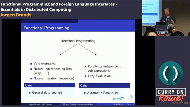 Jörgen Brandt - Functional Programming and Foreign Language Interfaces - Curry On смотреть онлайн