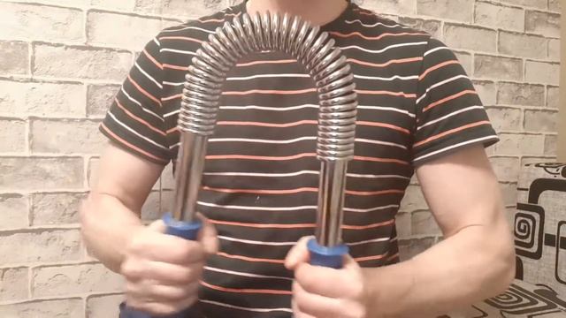 Палка эспандер с пружиной для грудных мышц смотреть онлайн